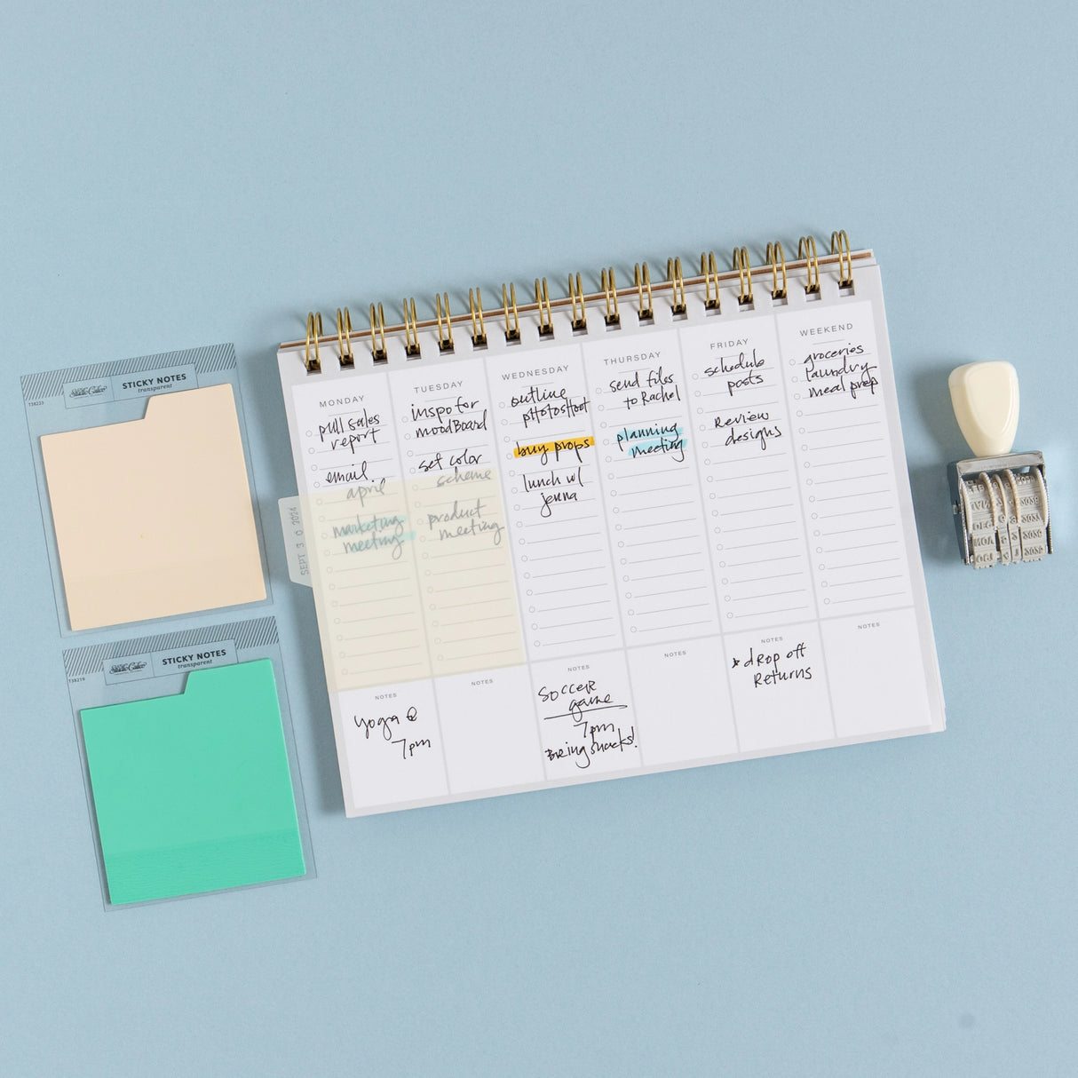 Tabbed Transparent Sticky Notes - Cream
Streamline your tasks with the Cream Tabbed Transparent Sticky Notes, offering simplicity and style to your workspace.
1 - 3" x 3.3" tabbed vellum sticky notepad, 30 sheets