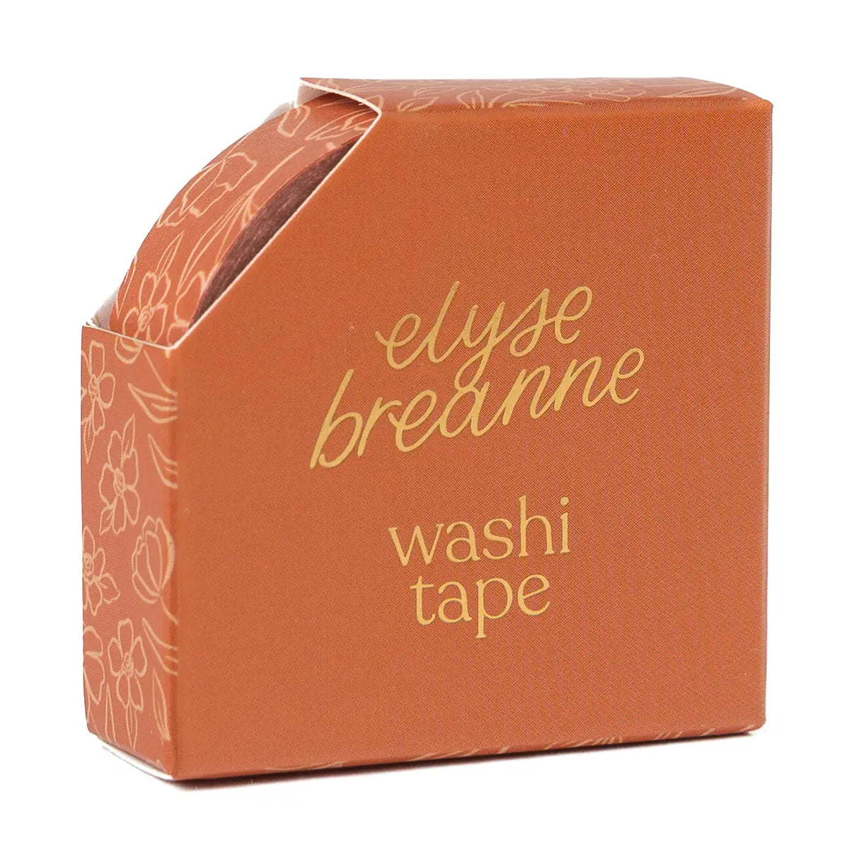 Terracotta Floral Washi Tape
Our washi tape is made for paper lovers, pen pals, and anyone who gets butterflies in the stationery aisle. Perfect for journaling, scrapbooking, decorating envelopes, or adding a personal touch to planners and calendars. It's gentle on paper, easy to tear by hand, and removable without leaving residue, so you can rearrange, redo, and re-stick as needed.
Design Features:
Each roll measures 15mm wide on a 10m roll
Full color repeating pattern
Washi tape dispenser packagi
