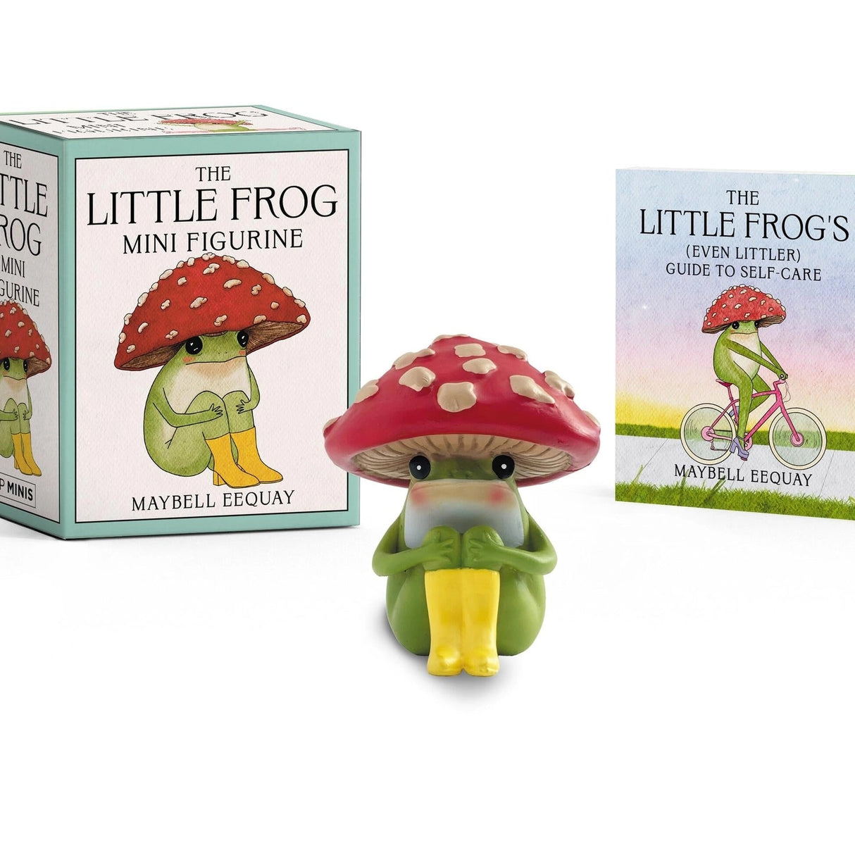 Meet your new best friend: the Little Frog! Sporting a mushroom on their head and an incredible collection of high heels on their feet, this beloved creature has captured the Internet's attention with uplifting affirmations and empowering life lessons. Now, with this adorable, 3-inch mini figurine, you can keep this kindhearted, stylish little buddy by your side at all times!
Specifications: Includes a 3-inch tall Little Frog figurine to add a calming, mushroom-topped presence anywhere you need it
I