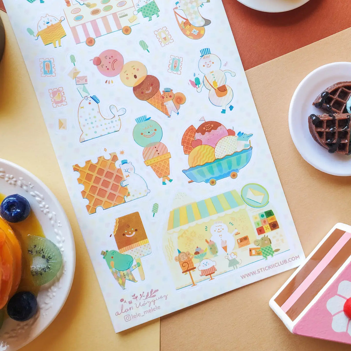 STICKII - The Sweet Post Sticker Sheet