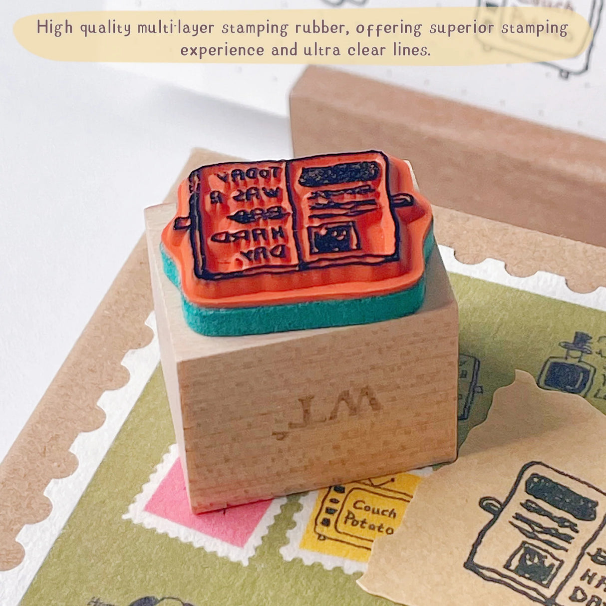 Introducing the Couch Potato Stamp Set—a laid-back collection of fun doodles that totally get your chill vibes. From cozy puppies and steaming mugs to overdue calendars and TV marathons, these stamps are here to help you decorate your downtime. Whether you’re journaling your lazy Sunday or planning your next “do nothing” day, this set brings comfy, cozy energy to every page.
