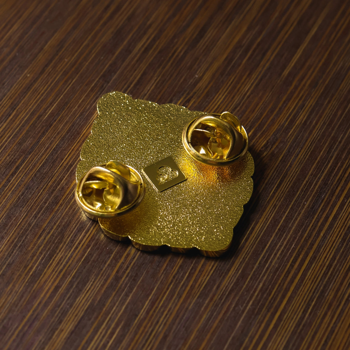 The pin size is roughly 1.5" inch
The pins have butterfly clutches to make them extra secure. You pin them to your jacket, fabric bag, or hat. The pins will be mailed in a padded envelope for additional protection.
Please consider monitor calibrations are all different. The color you see might slightly differ from the photo.