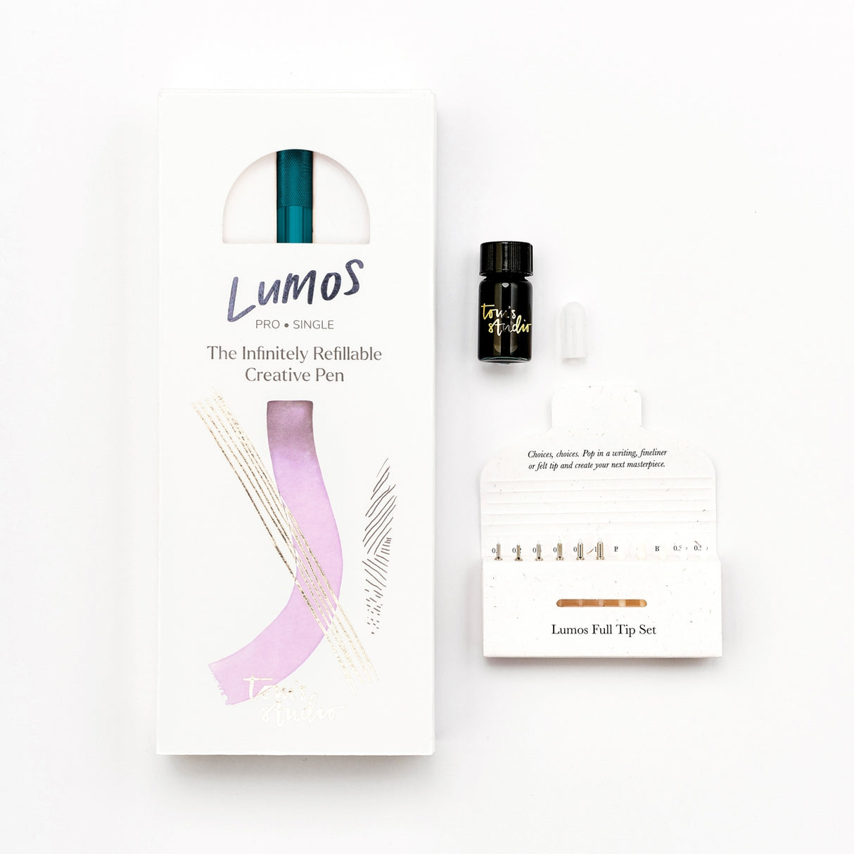 Tom's Studio - Lumos Pro Duo Refillable Pen - Ivy