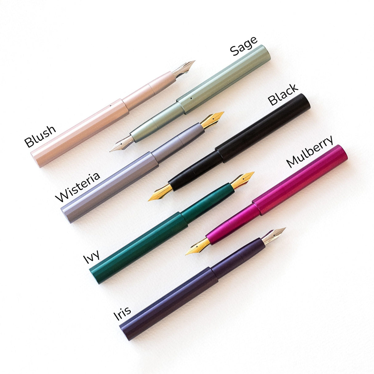 Tom's Studio - The Studio Pocket Fountain Pen 2.0 - Matte Black