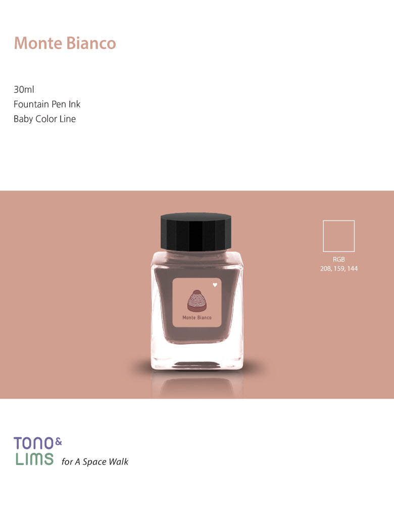 Tono and Lims Ink - Baby Color Monte Bianco