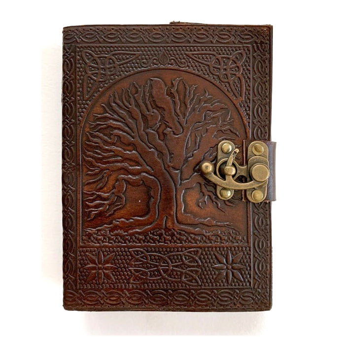 Diario de cuero Árbol de la vida 4 x 5