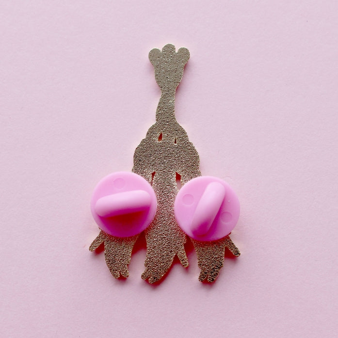 Glitter Punk - Trio of Broomsticks Enamel Pin – Halloween Collection