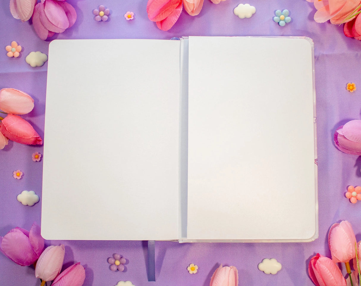 Unicorn Eclipse - Magical Memories Dotted Journal
✧Size & Materials✧
Size: A5 (approximately 5.8 x 8.3 inches)
Smooth hardcover, rounded corners
160 dot grid pages, 140 gsm
Includes ribbon bookmark, elastic band, and back pocket