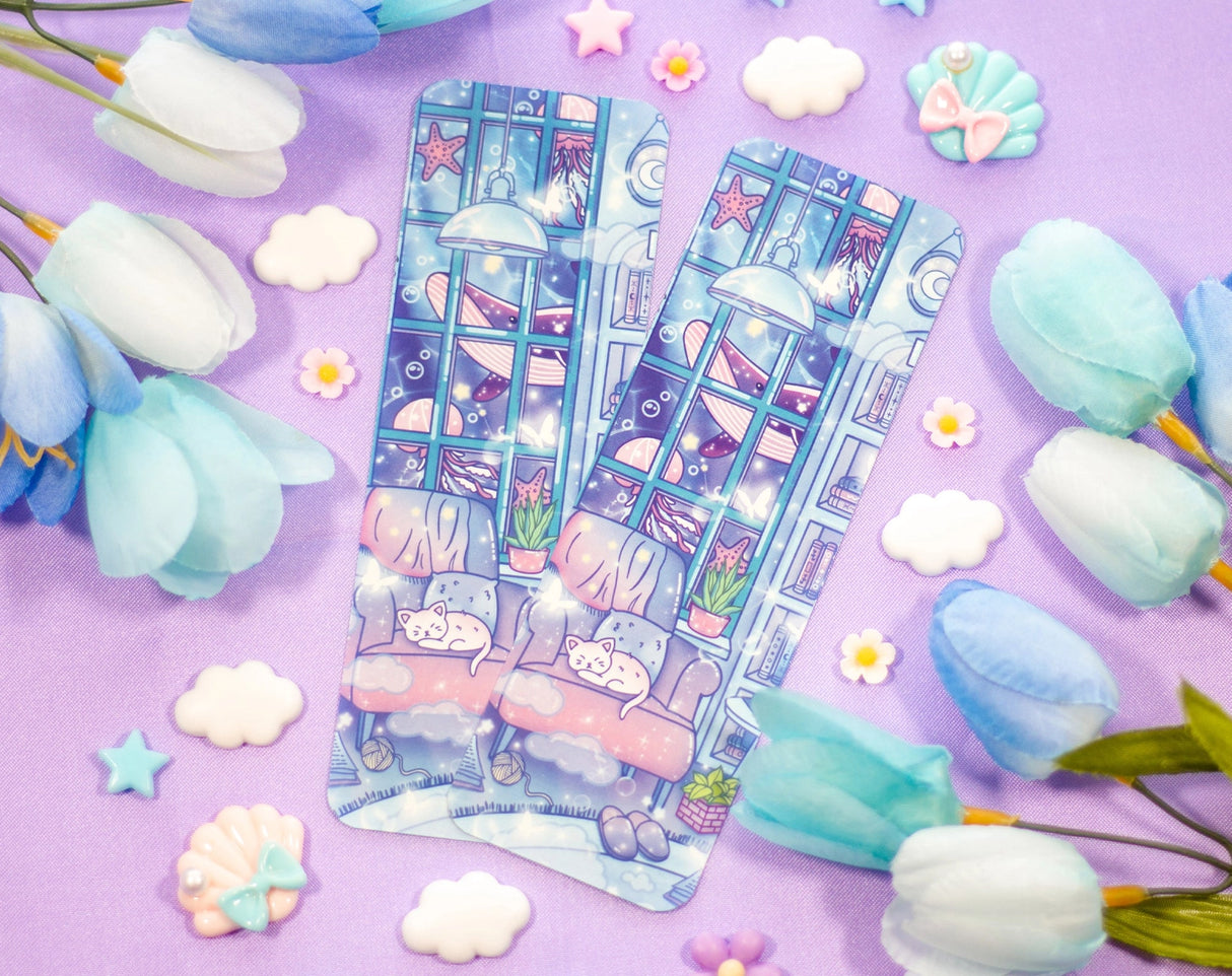 Unicorn Eclipse - Reading Room Bookmark