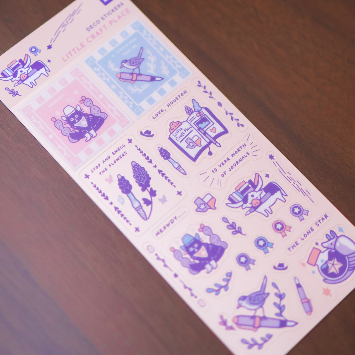 Thousand Skies x Little Craft Place Sticker Sheets