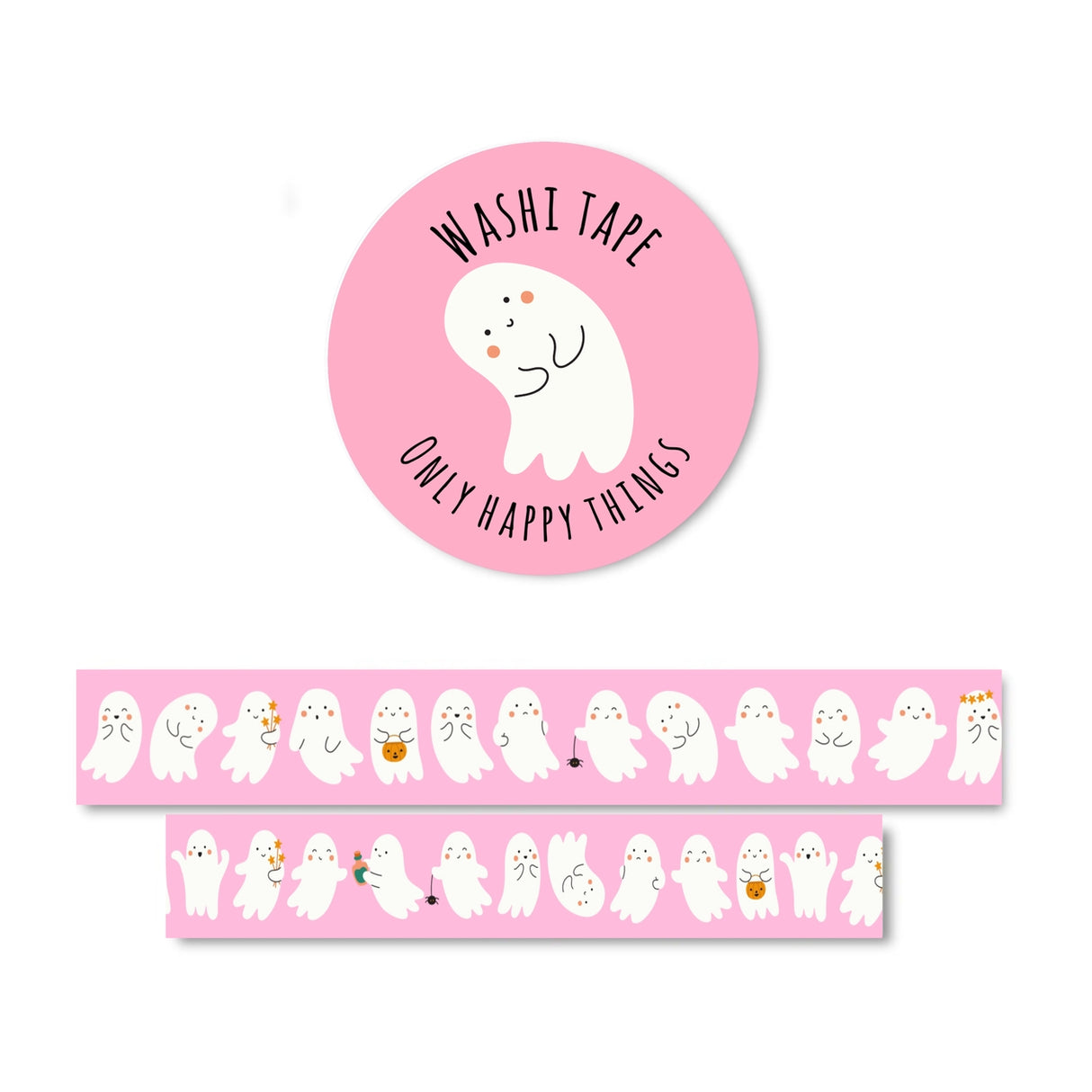 Trick or Treat Ghostie Washi Tape