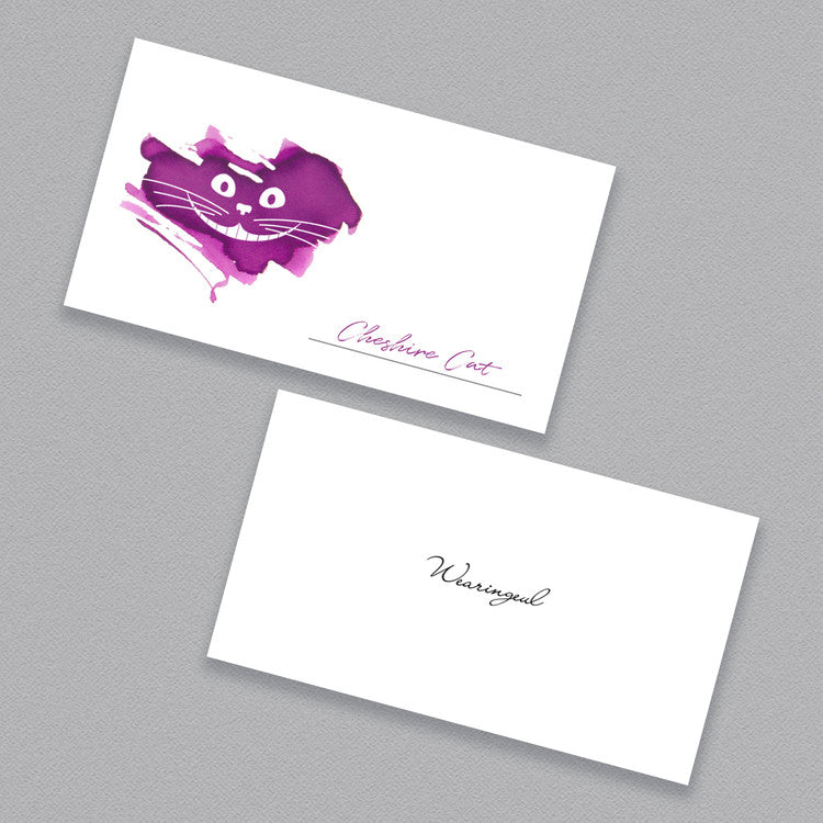 Wearingeul Ink Color Swatch Card - Smile Cat