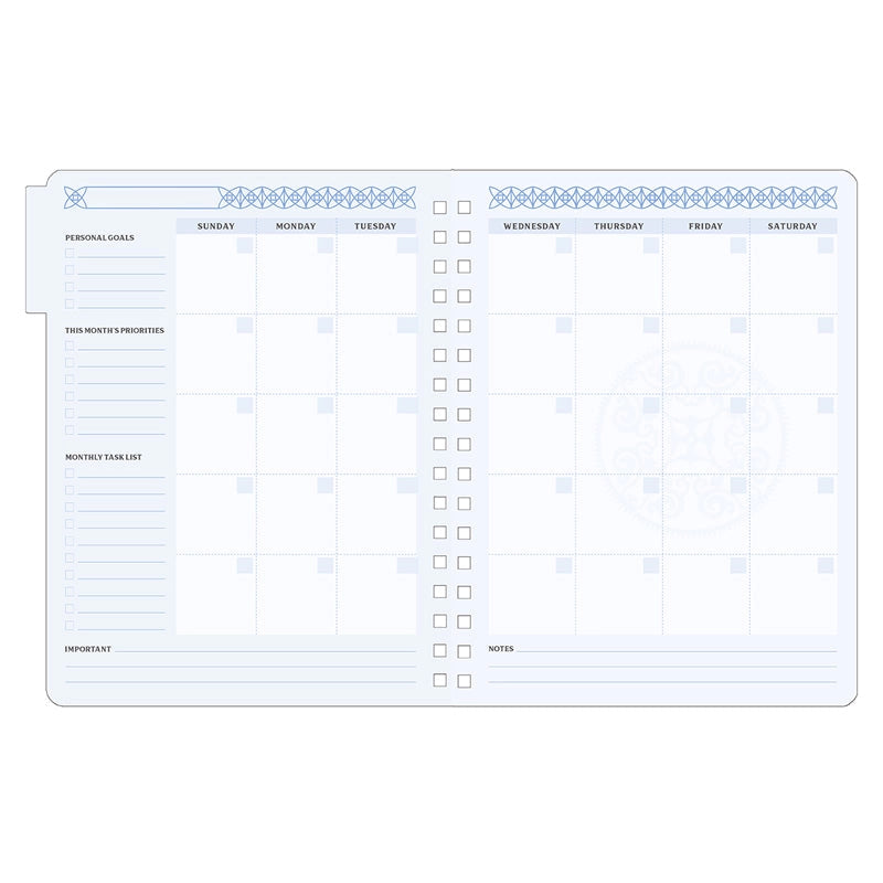 This 12-month undated planner features images inspired by Shiz University and Wicked, and is a perfect gift for fans to immerse themselves into the world of Wicked all year long.
START PLANNING NOW: Fill in the months and dates in this undated planner to start a year of planning at any time.
148 PAGES AND OVER 225 PLANNER STICKERS: This planner provides plenty of room to plan your goals, priorities, and activities, and to reflect on your own magical moments each week. Included are 12 unique dividers