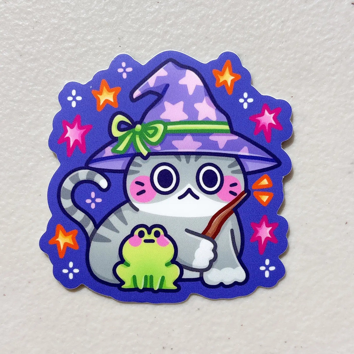Sticky Rice Co - Wizard Cat Vinyl Sticker