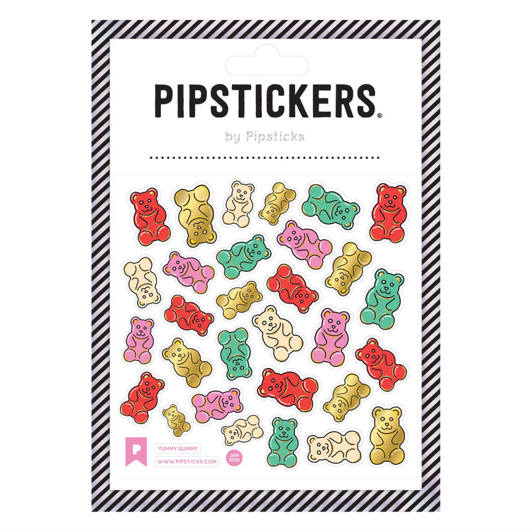 Pipsticks Sticker Sheet - Yummy Gummy