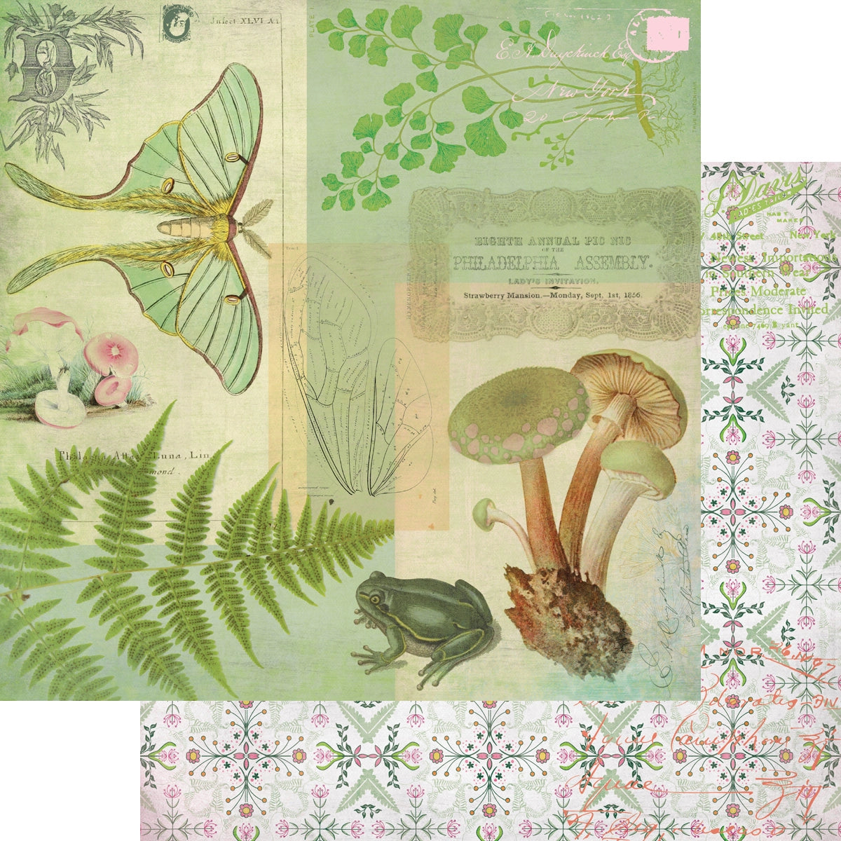 Fancy Pants Designs Scrapbooking Kit - Fairy Garden