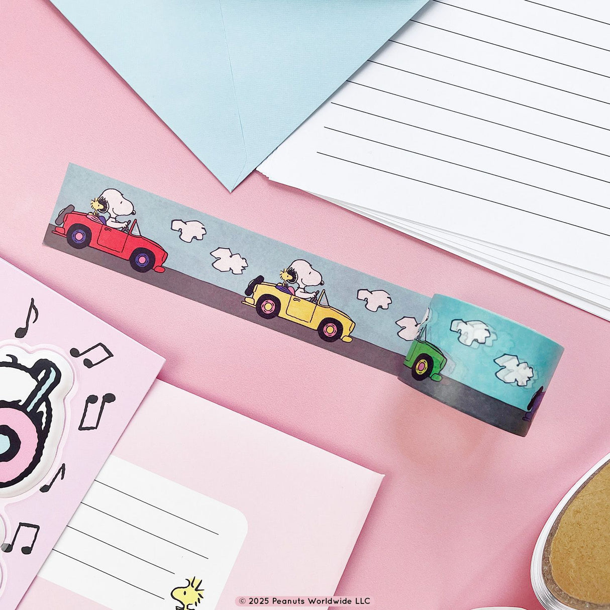 Pipsticks - Snoopy & Woodstock On the Road Washi Tape