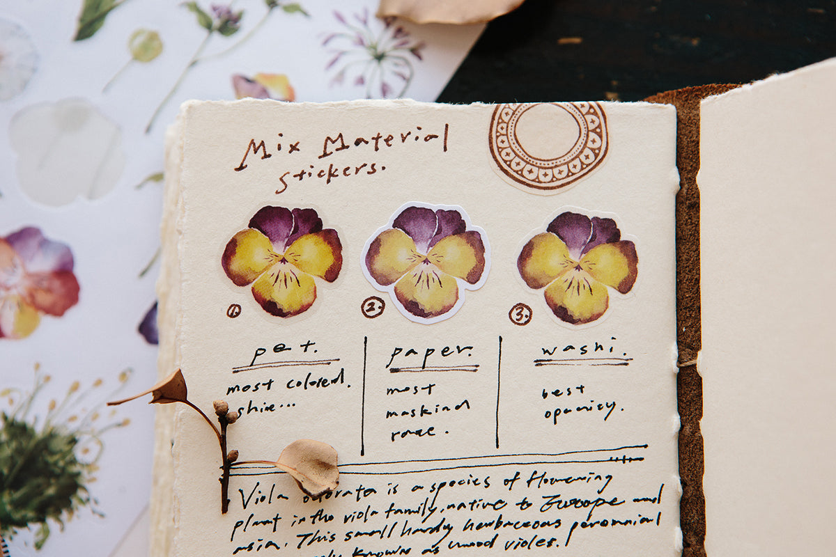 OURS Studio Flowers Sticker Pack