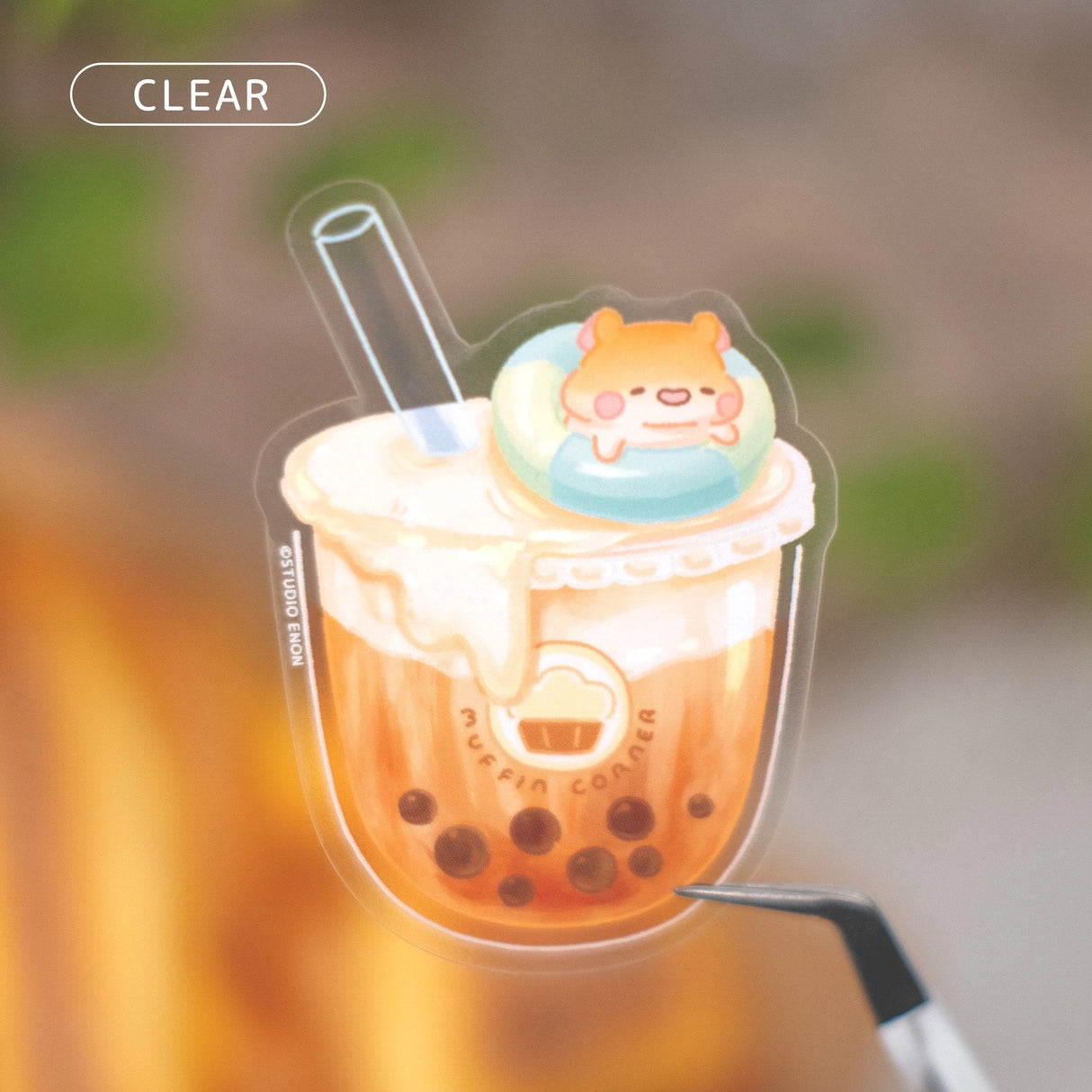 Studio Enon - Muffinmaru Boba Sticker