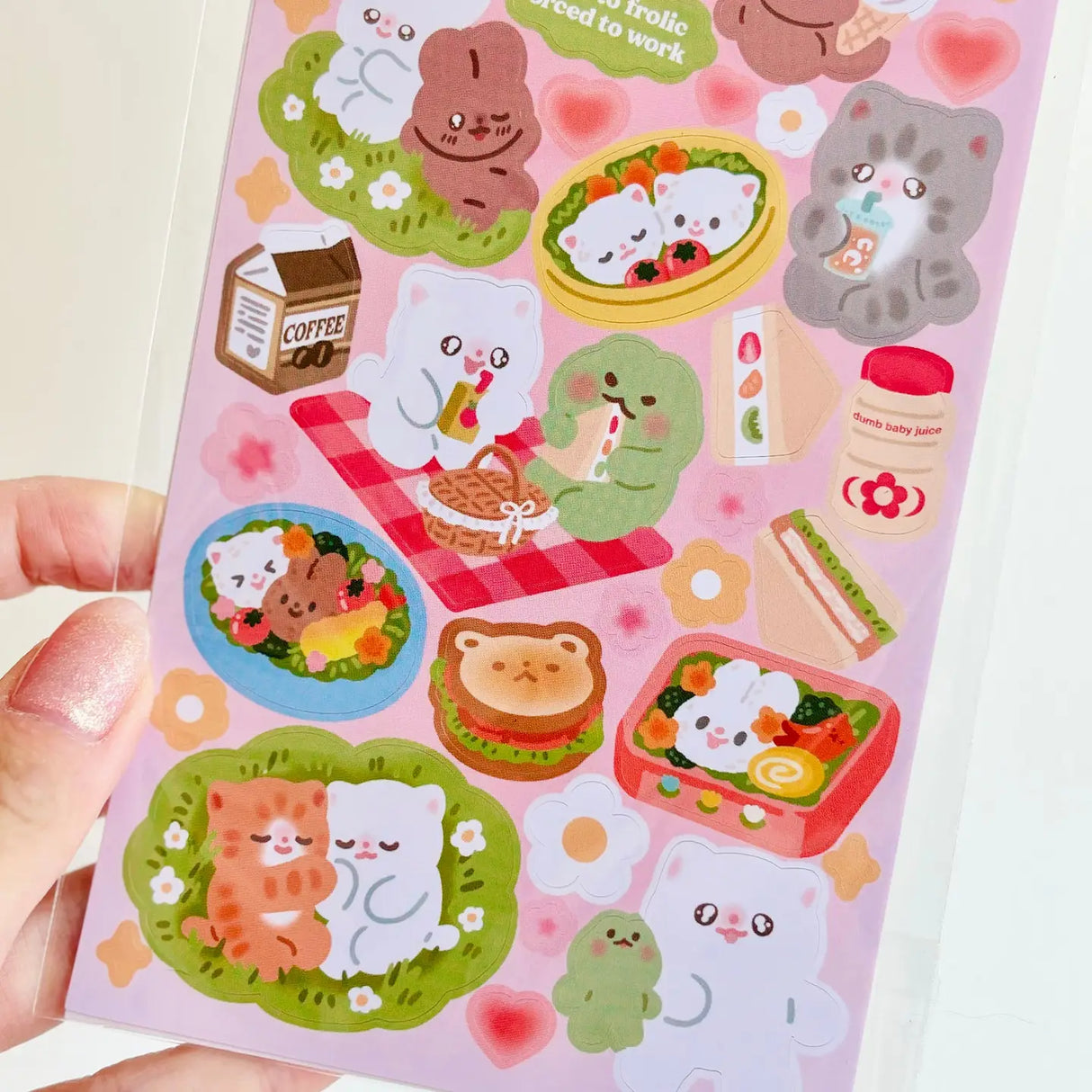 Maobabie Sticker Sheet - Picnic Together