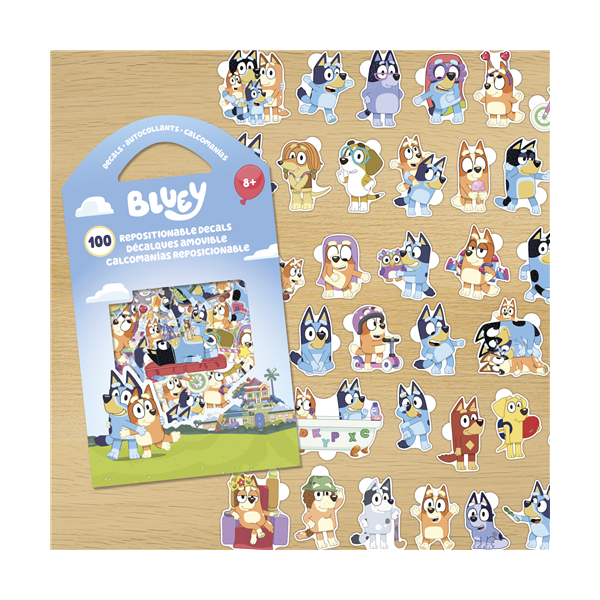 Bluey Decal Variety Pack (100-Pack)