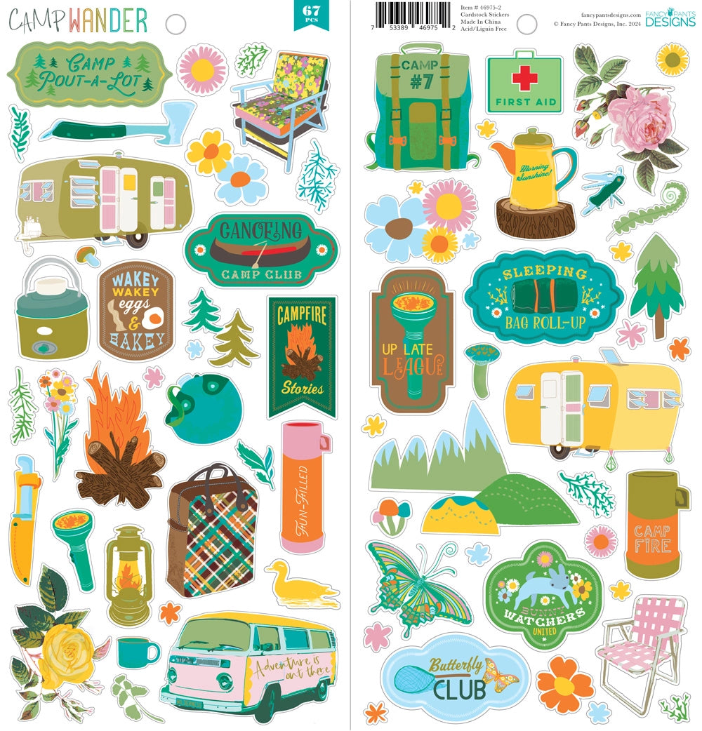 Fancy Pants Designs Scrapbooking Kit - Camp Wander