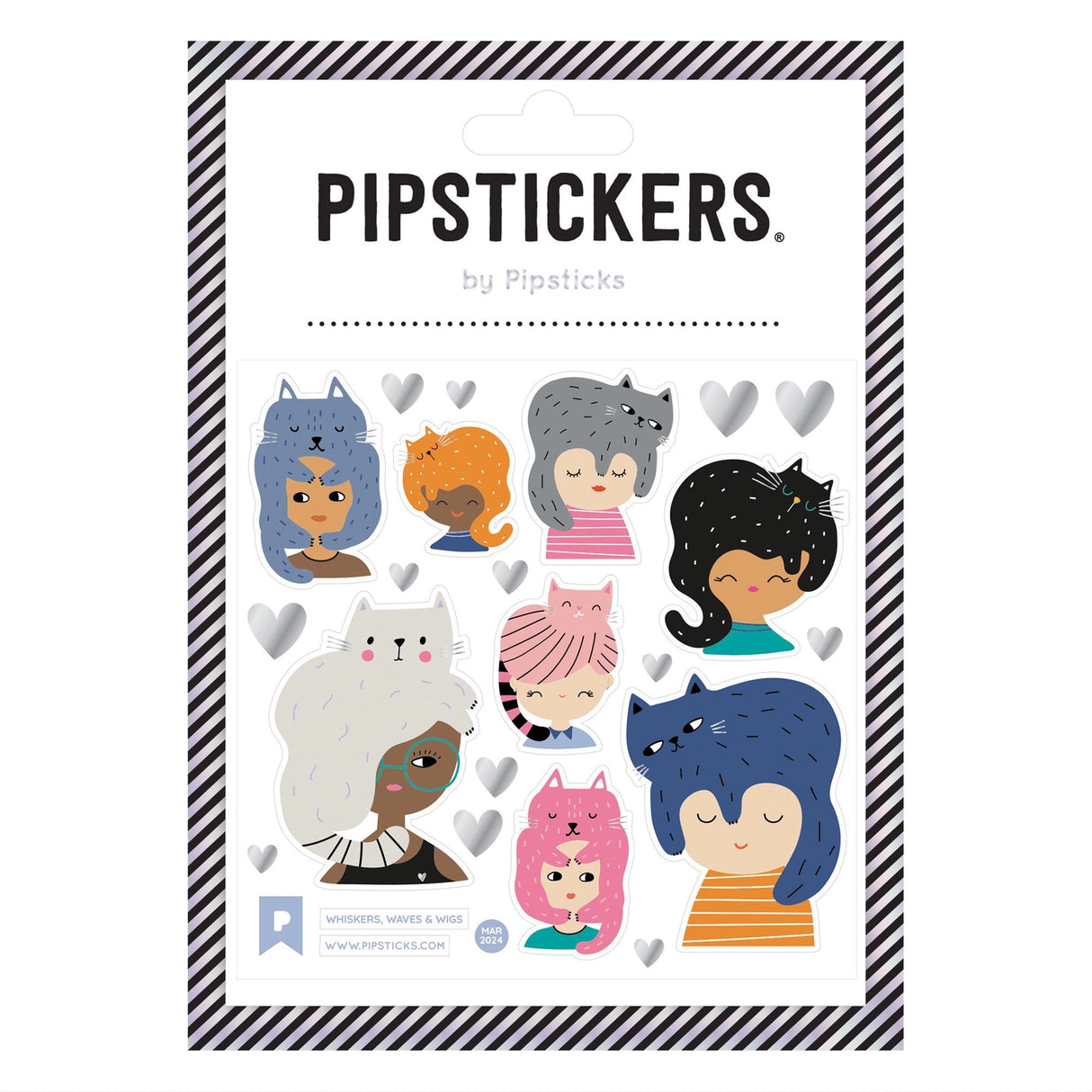 Pipsticks - Whiskers, Waves & Wigs Stickers