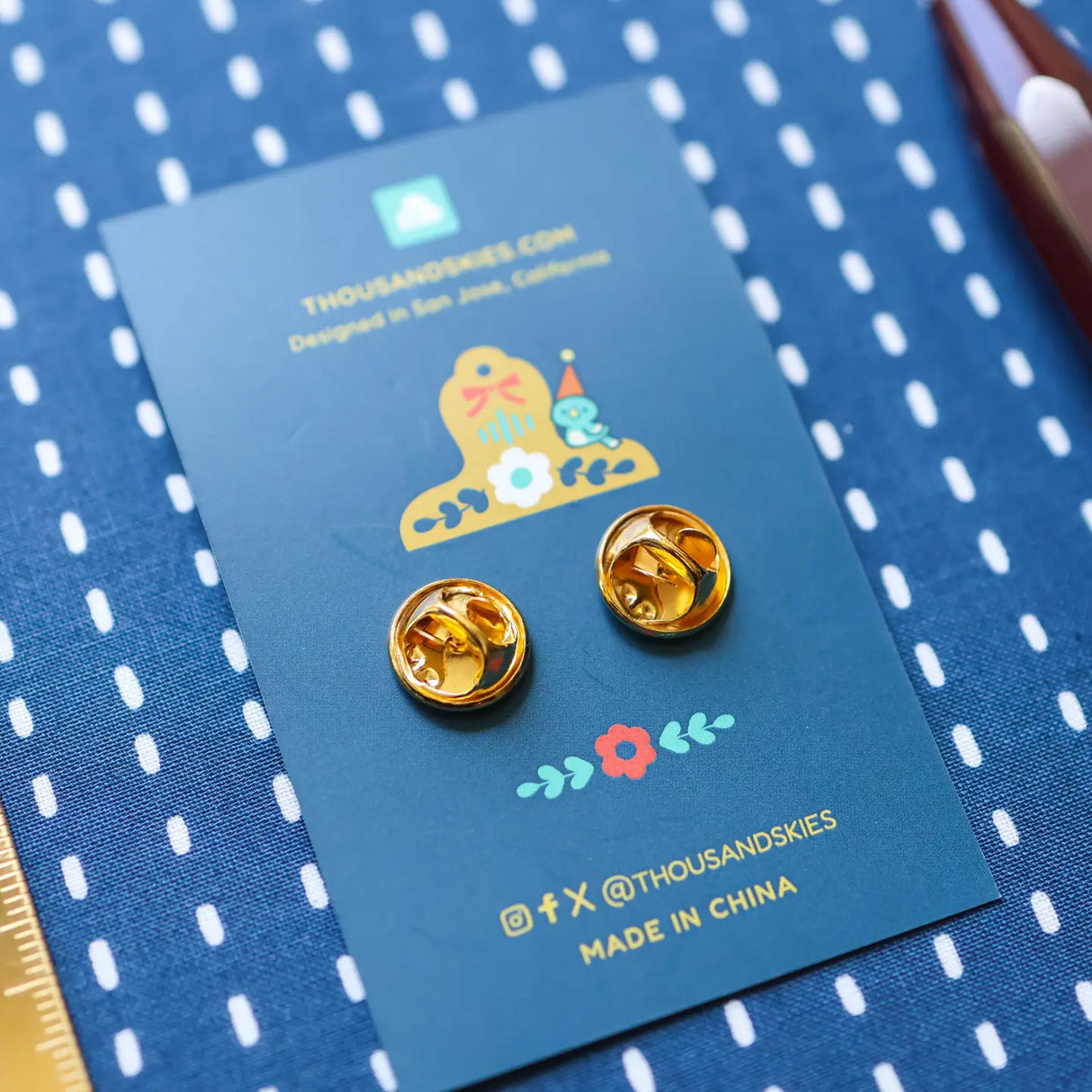 Thousand Skies - Shiny Clip Enamel Pin