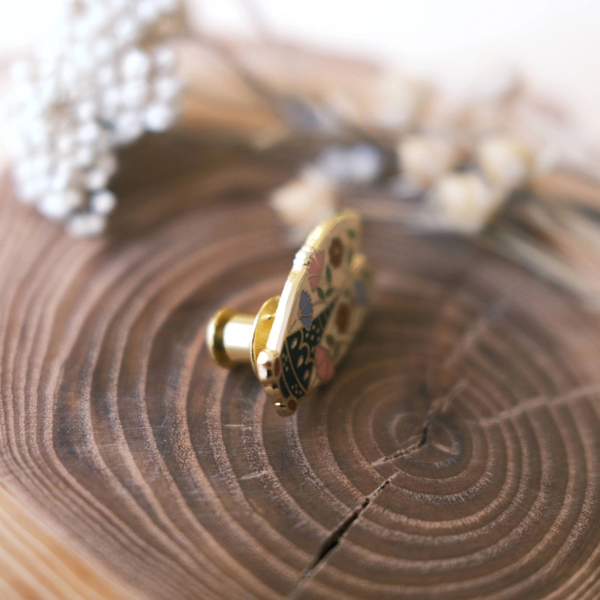 Cicada Enamel Pin