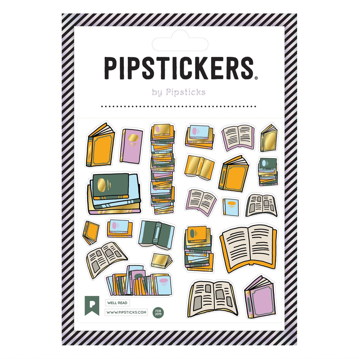 Pipsticks - Well Read Stickers