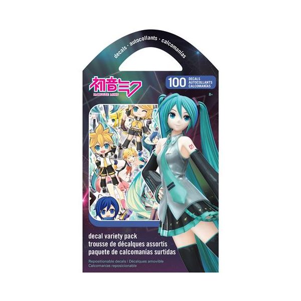 Hatsune Miku Decal Variety Pack (100-Pack)