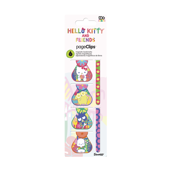 Hello Kitty Magnetic Page Clips (6-Pack)