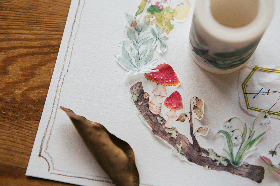 OURS Studio Wild Wreath 2 Washi Tape