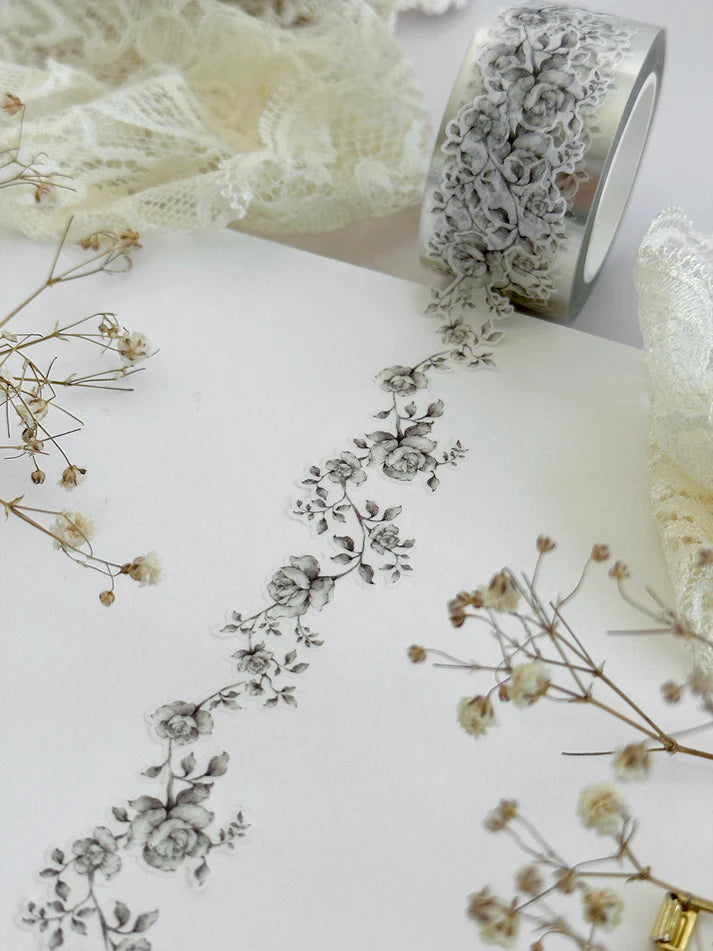 ♡ 23 - 27mm wide
♡ die cut washi is very delicate, careful when unraveling!
♡ all washi is 10m long