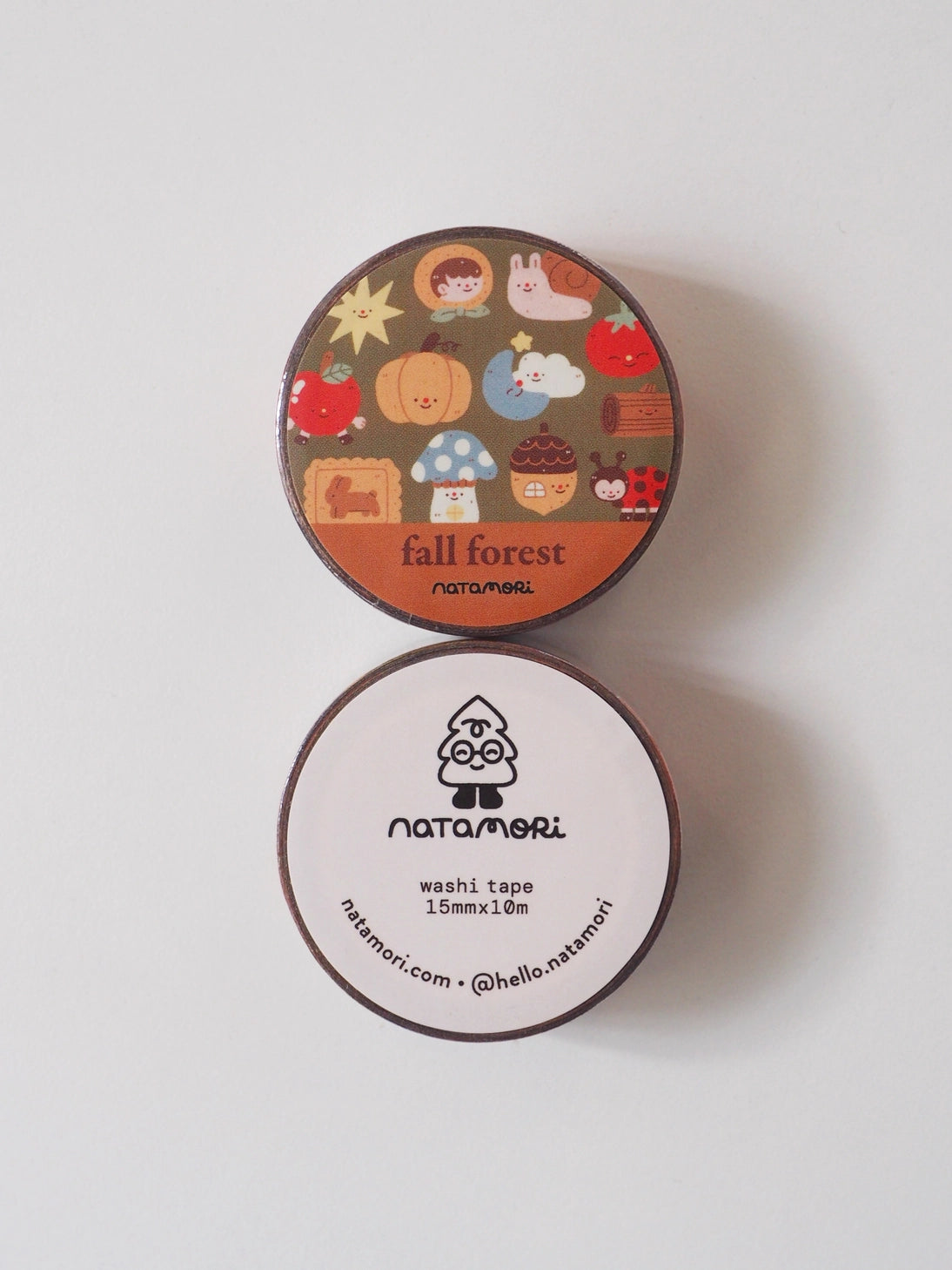 Fall Forest Washi Tape by natamori
✿ 15mm x 10m
✿ matte
✿ great to use in your bullet journal, planner, letters, etc ♡