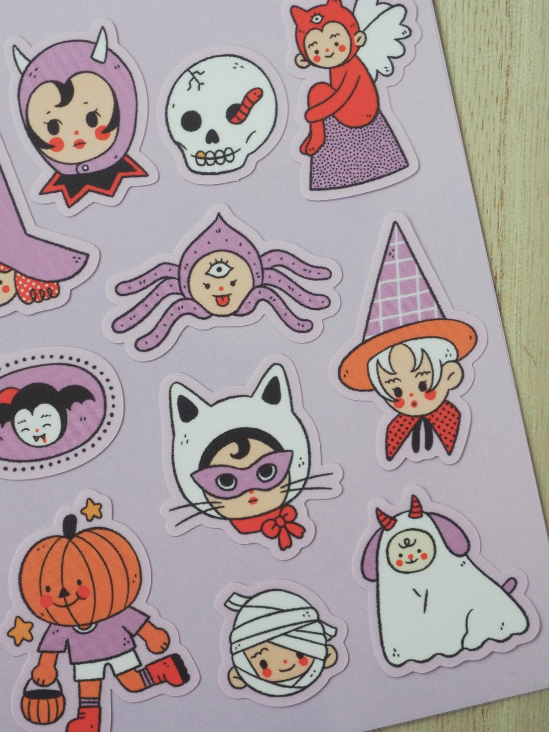 Spooky Sticker Sheet by natamori