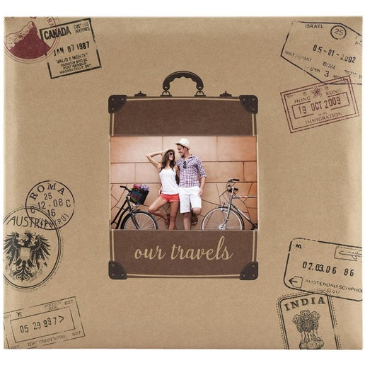 Our Travels Album W/Window 12"x12"