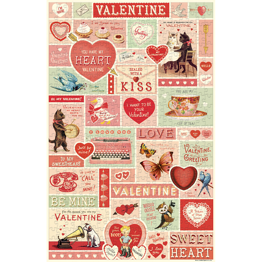 Rompecabezas de 500 piezas de San Valentín