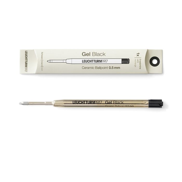 Leuchtturm1917 Drehgriffel Nr. 1 Gel Refill - Black