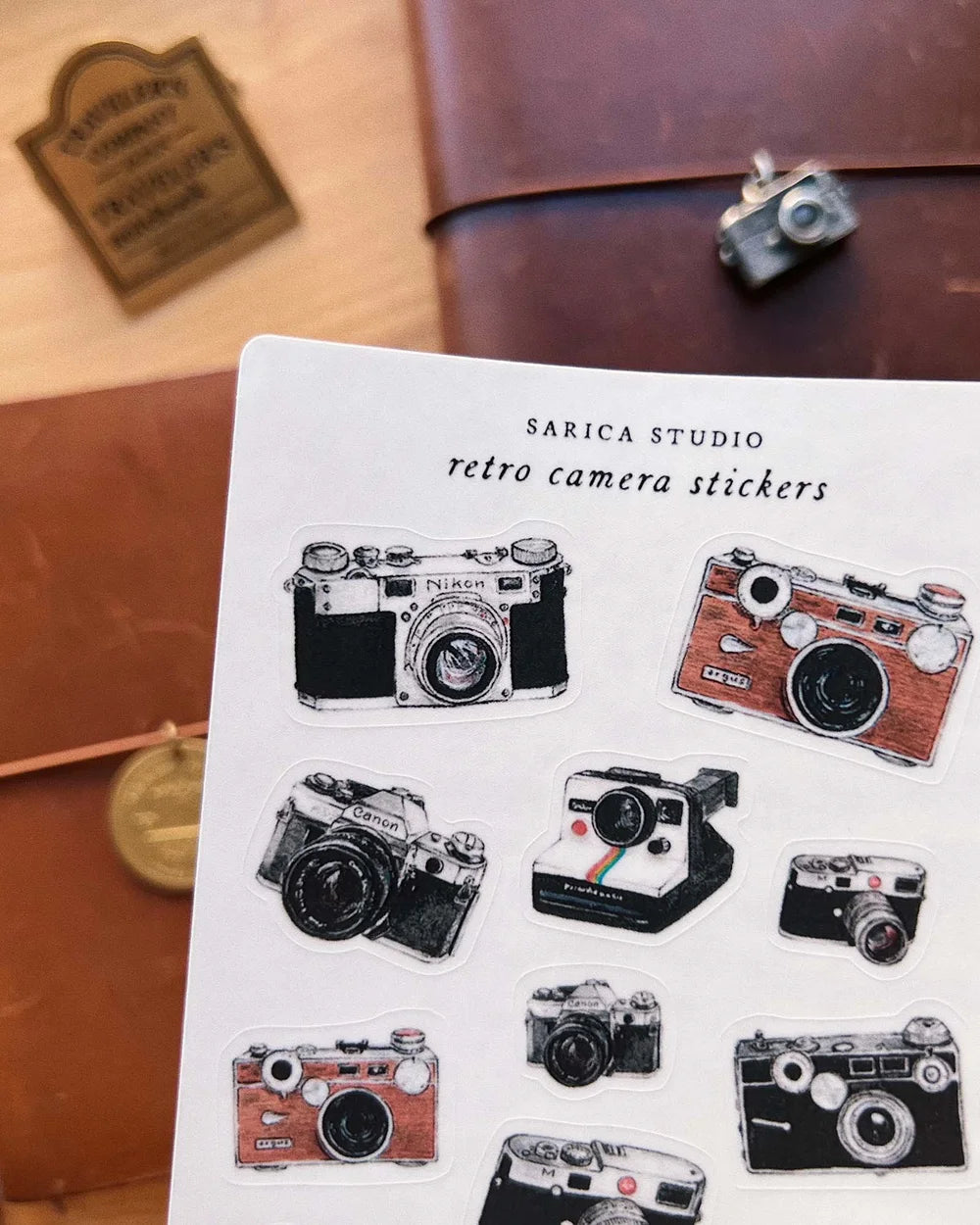 Sarica Studio Retro Camera Stickers