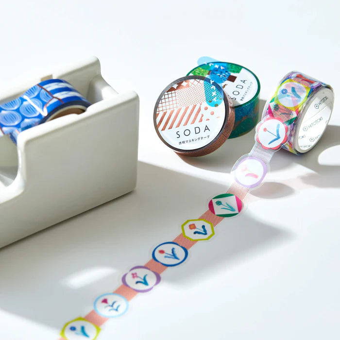 SODA Transparent Masking Tape - Patch (Die-cut)
