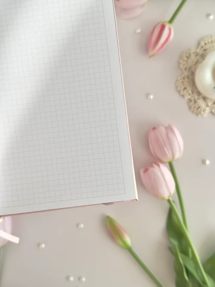 leelajournals Tulip Spell Book TN Notebook - Tiana (Dotted, Grid)