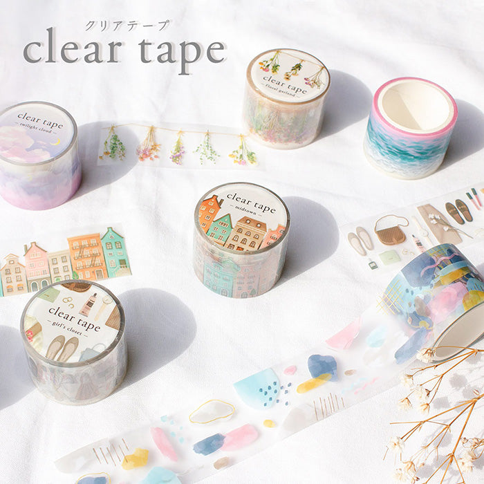 Pattern Clear PET Tape Mind Wave