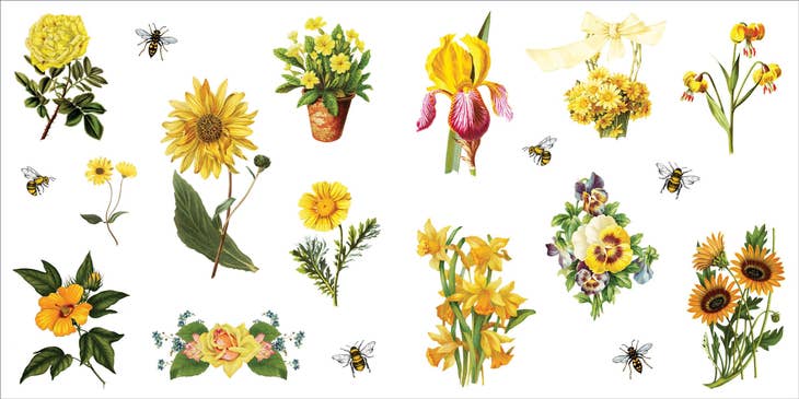 Libro de pegatinas Bunches of Botanicals (500 pegatinas)