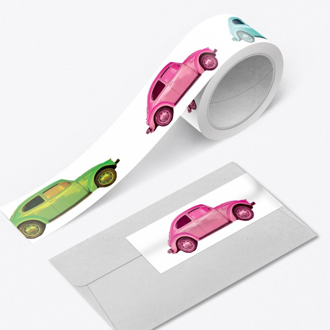 Cinta washi con forma de insecto divertido