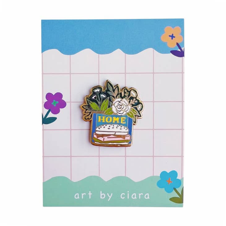 Pin de esmalte de inicio