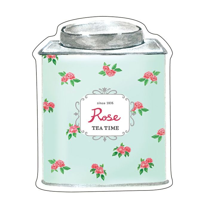 Tea Time Rose Letter Set - Writing Papers & Envelope