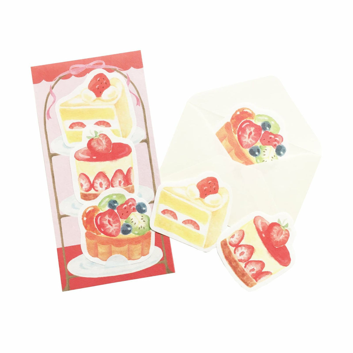 Juego de letras de tarta de fresas