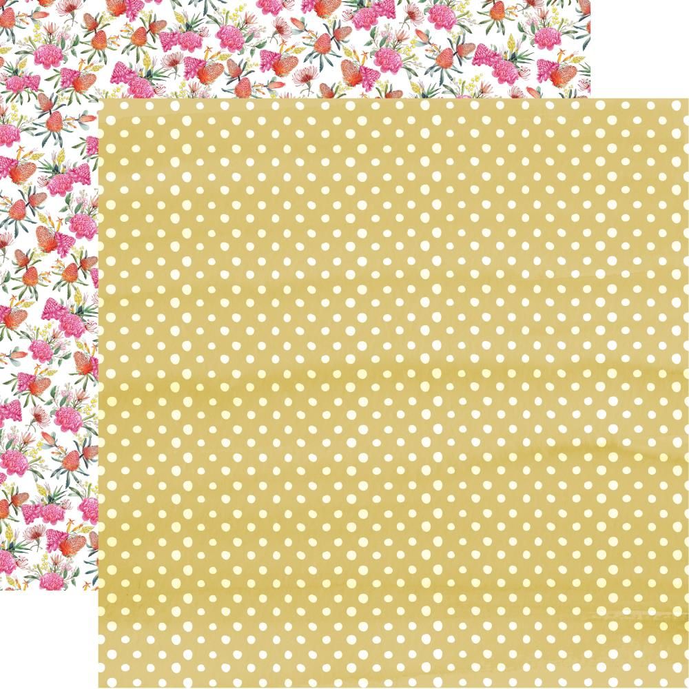 Paquete de papel Kaisercraft Native Breeze de 12" x 12", 12 unidades