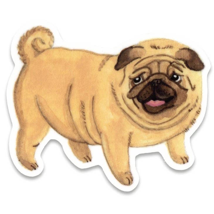 Pegatina de Pug